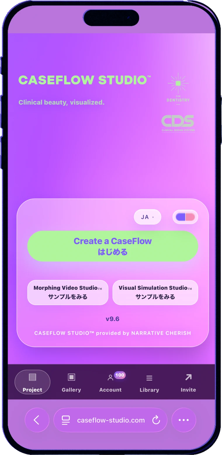 CaseFlow Studio on iPhone